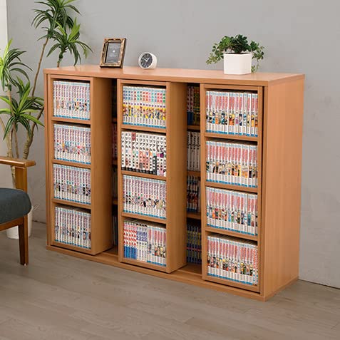 Amazon｜棚 ラック 収納棚 おしゃれ 文庫本 収納 漫画 マンガ 文庫本